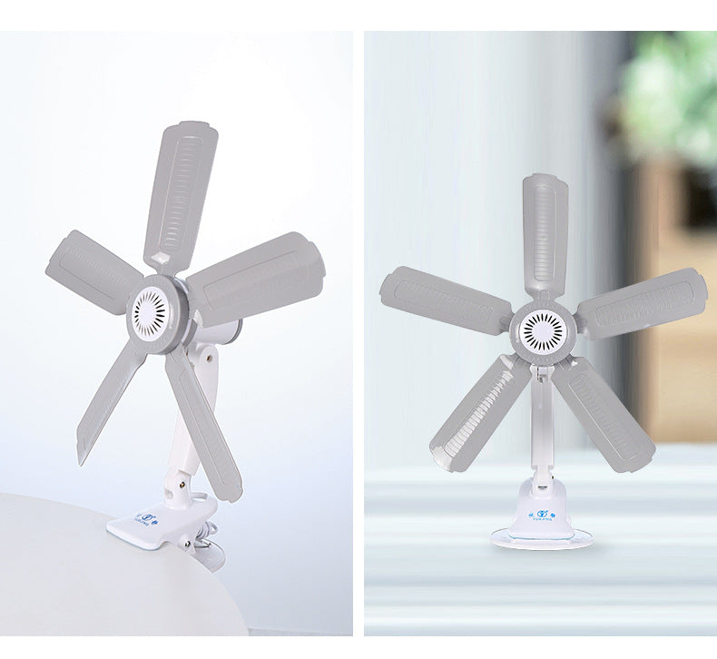 A generation of small fan student dormitory mute clip fan bedroom bedside small electric fan household bed clip type