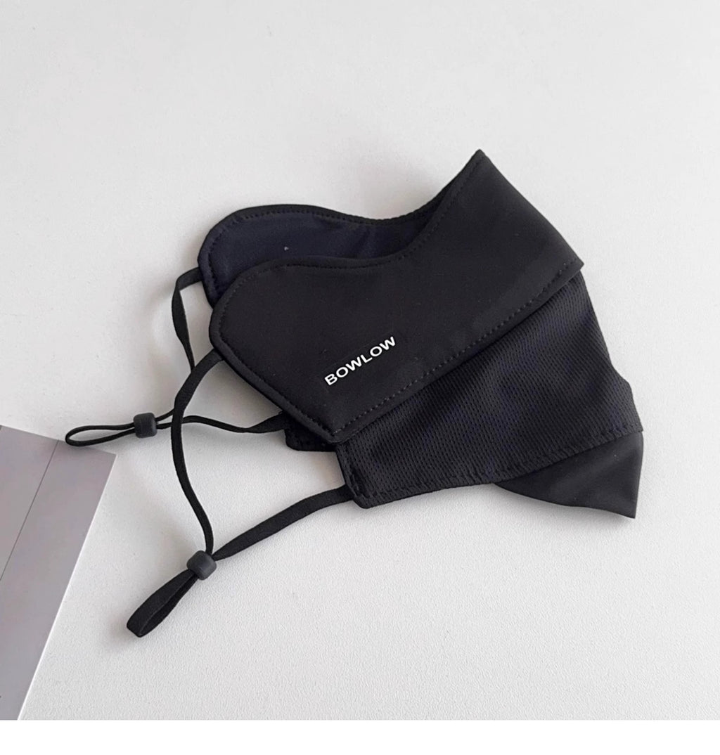 Summer outdoor sunscreen ice silk mask sunshade face small three-dimensional eye angle anti-ultraviolet ice silk mask