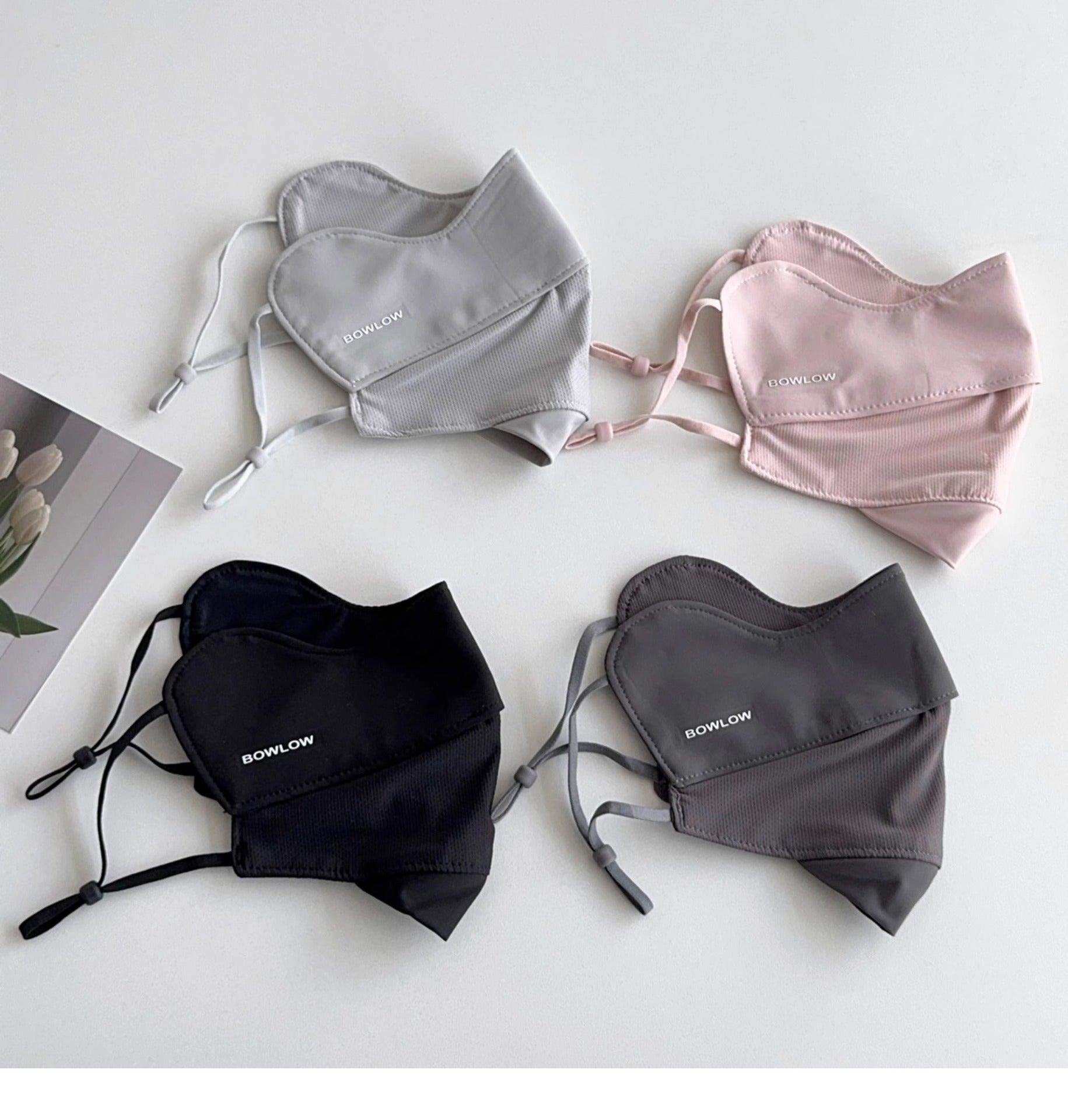 Summer outdoor sunscreen ice silk mask sunshade face small three-dimensional eye angle anti-ultraviolet ice silk mask