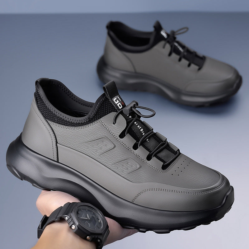 2026 Autumn Lightweight Men's Sports Shoes, Fashionable and Versatile, Comfortable Youth Dad Shoes, Outdoor Running Shoes, Travel Shoes