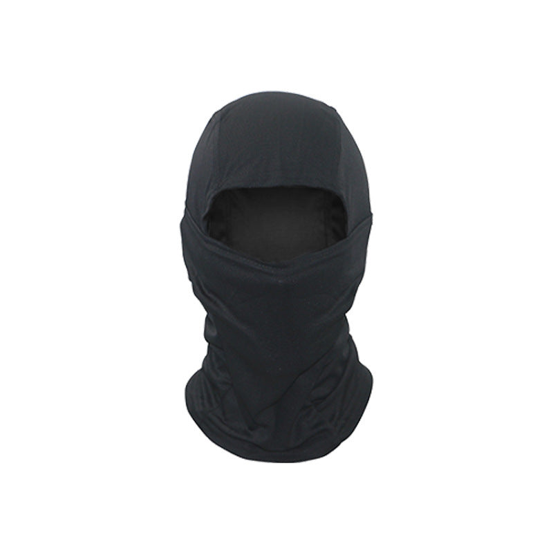Camouflage Hood, Outdoor Cycling Mask, Breathable, Quick-Drying Neck Scarf, Sun Protection, Face Covering, Windproof Helmet Liner, Cross-Border