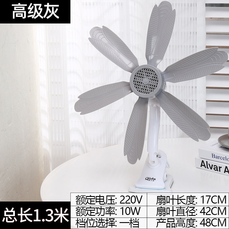 A generation of small fan student dormitory mute clip fan bedroom bedside small electric fan household bed clip type