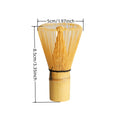 1pcs Handmade Golden Bamboo Matcha Whiskey, Traditional Japanese Matcha Blender - Tea Set Made from Durable and Sustainable