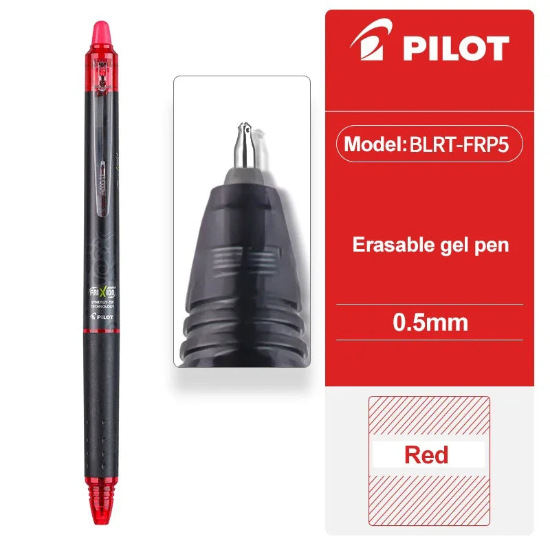 1pcs Japan Pilot Erasable Gel Pen 0.5mm for Writing Juice Up BLRT-FRP5 ST Needle Tip Color Kawaii School Office Stationery