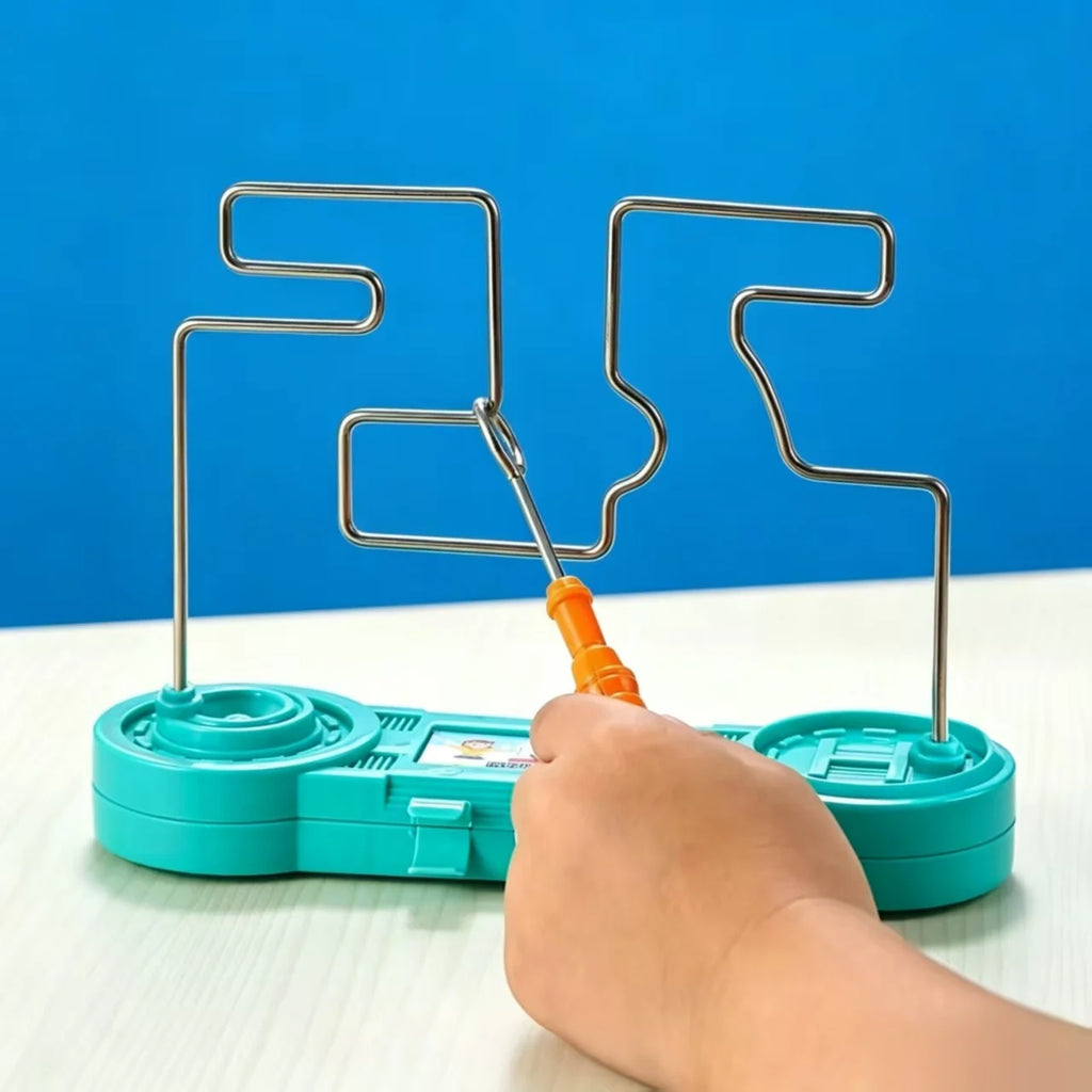 Kids Collison Electric Shock Toy Education Electric Touch Maze Game Party Funny Game Science Experiment Toys for Children Gift