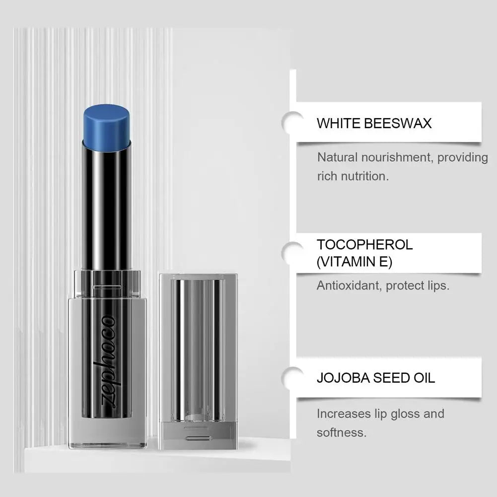 Temperature-Sensitive Color-Changing Lipstick Deeply Nourishing Prevents Dryness And Cracking Fades Lip Lines Locks In Moisture