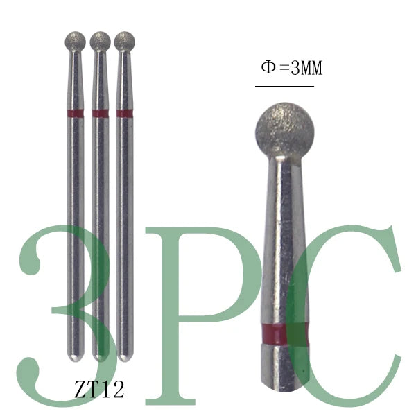 Diamond Nail Drill Bits, 3/32 Inch Cuticle Bit for Nail Drill,Drill Nails Manicure Pedicure Remover Tools for Acrylic Gel Nails
