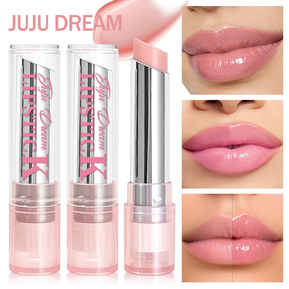 Pink Magic Lip Balm, Color-Changing Moisturizing Lipstick, Hydrating Gloss for Natural Daily Look