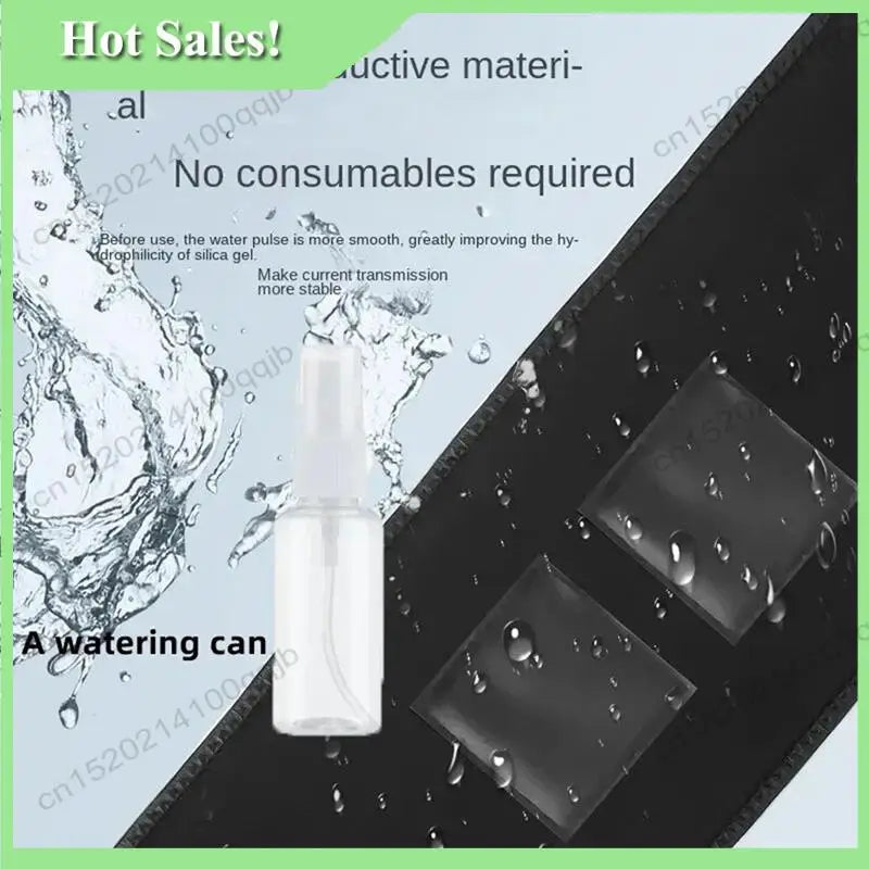 -FDDT EMS Silicone Conductive Fat-Removing Belt With Smart Digital Display Indoor Lazy Fitness Waist Training Massage Device