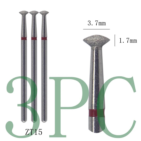 Diamond Nail Drill Bits, 3/32 Inch Cuticle Bit for Nail Drill,Drill Nails Manicure Pedicure Remover Tools for Acrylic Gel Nails