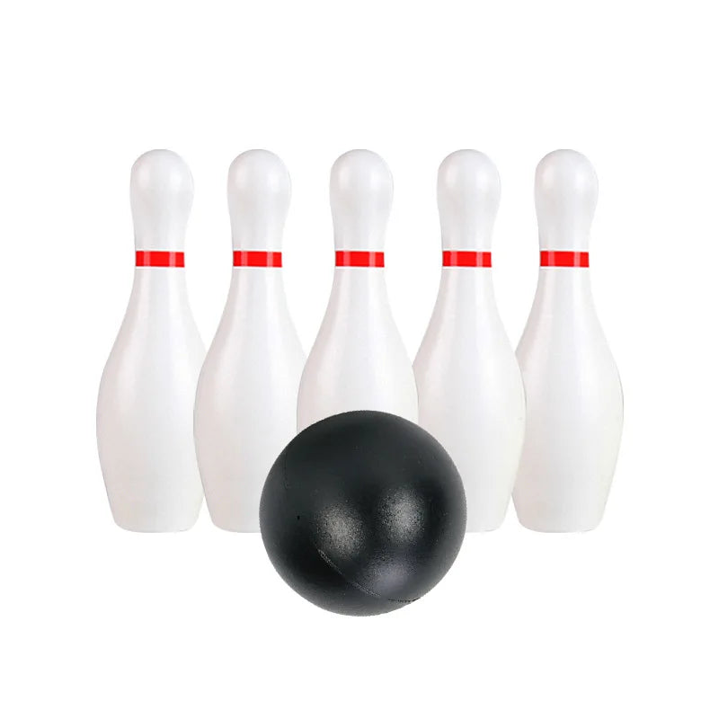 Kids Bowling Set Party Game Sports Toys Ball And Pins Bowling Toy Plastic Funny Bowling Set Kids Indoor Ball Family Game TMZ