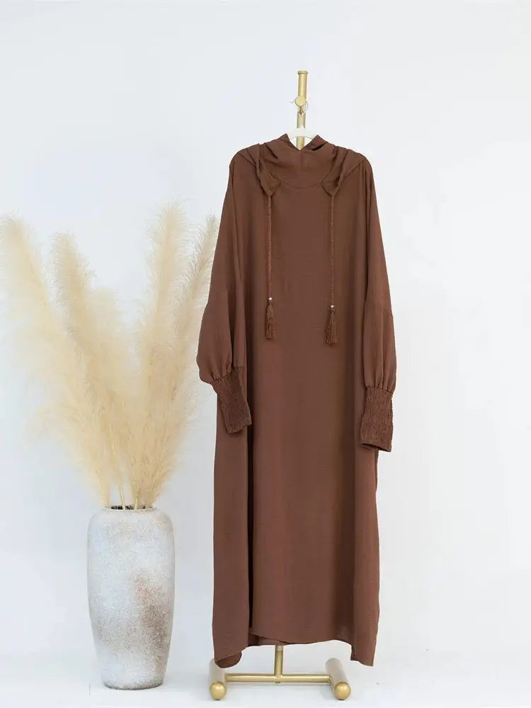 Ramadan Niqab Khimar Muslim Abaya Damen Dubai Turkey Islam Prayer Clothes Women Jilbab Modest Dress Kaftan Robe Femme Musulmane