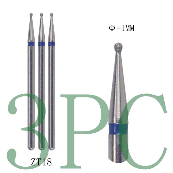 Diamond Nail Drill Bits, 3/32 Inch Cuticle Bit for Nail Drill,Drill Nails Manicure Pedicure Remover Tools for Acrylic Gel Nails