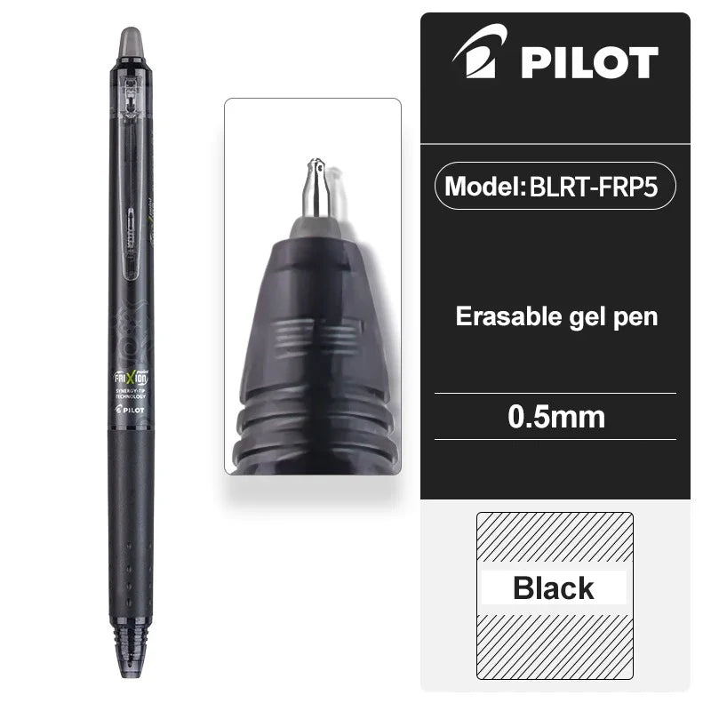 1pcs Japan Pilot Erasable Gel Pen 0.5mm for Writing Juice Up BLRT-FRP5 ST Needle Tip Color Kawaii School Office Stationery