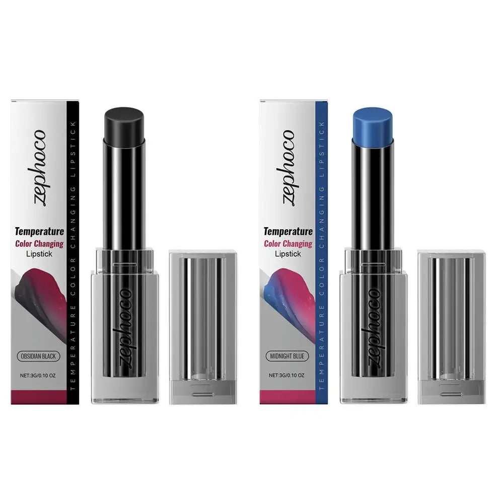 Temperature-Sensitive Color-Changing Lipstick Deeply Nourishing Prevents Dryness And Cracking Fades Lip Lines Locks In Moisture
