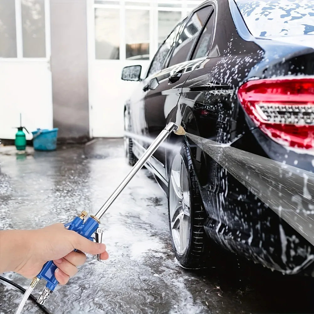 Pneumatic Cleaning Tools High Pressure Washer Gun Hose Nozzles Car Washing Garden Watering Vehicle Oil Cleaner Accessories