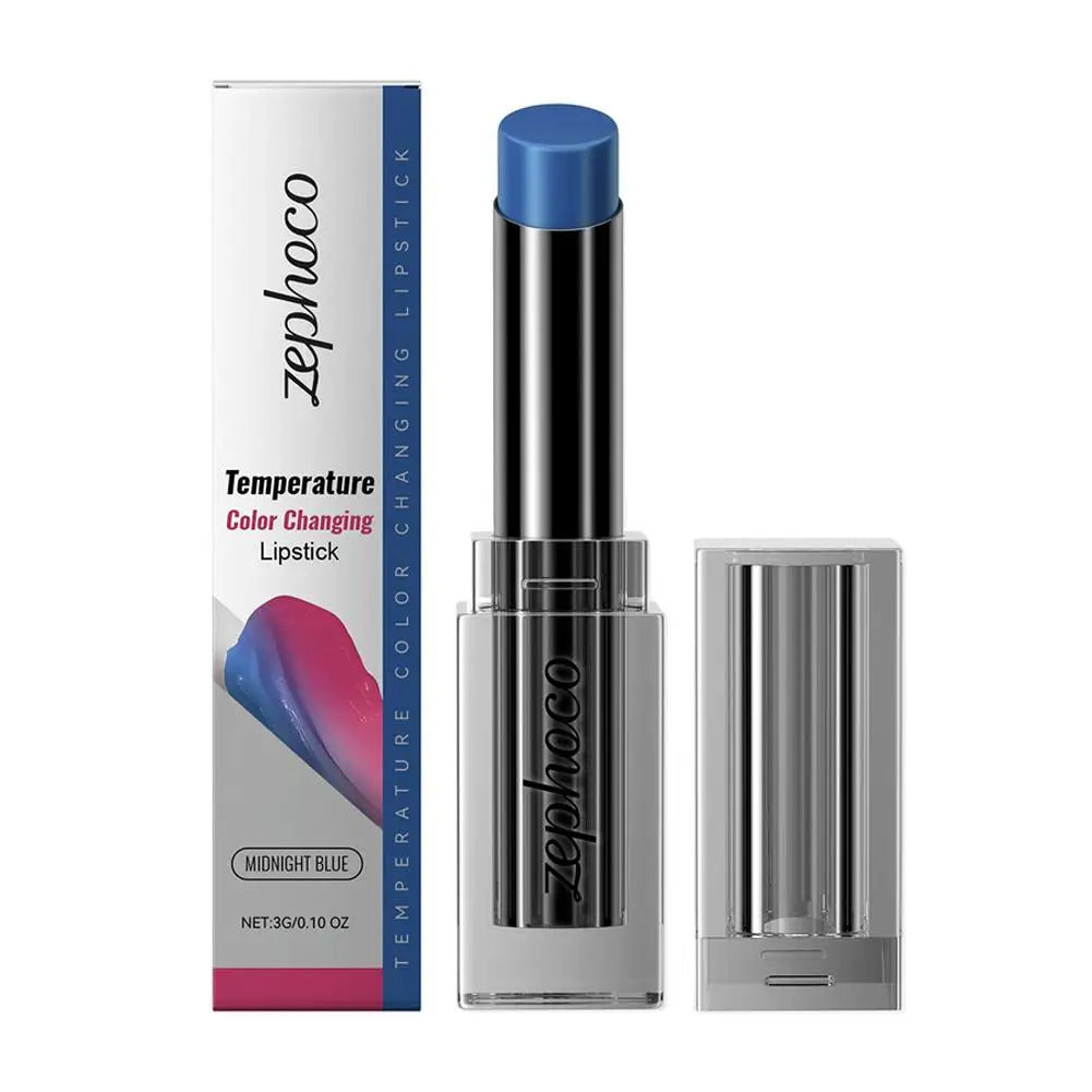 Temperature-Sensitive Color-Changing Lipstick Deeply Nourishing Prevents Dryness And Cracking Fades Lip Lines Locks In Moisture