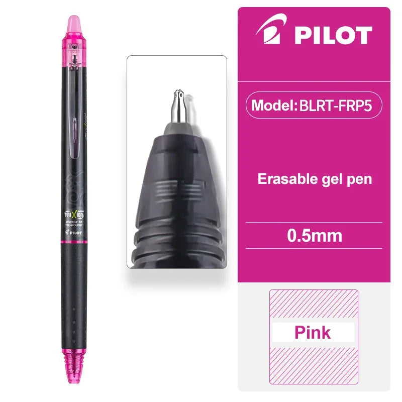 1pcs Japan Pilot Erasable Gel Pen 0.5mm for Writing Juice Up BLRT-FRP5 ST Needle Tip Color Kawaii School Office Stationery