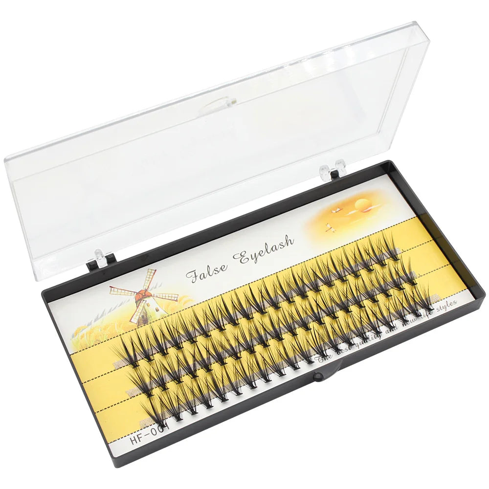 Moonlily 20D/30D/40D Russian Volume Eyelash Extension 3D Volume Effect Artificial Bundle Personal Makeup Cilias Cluster Lashes