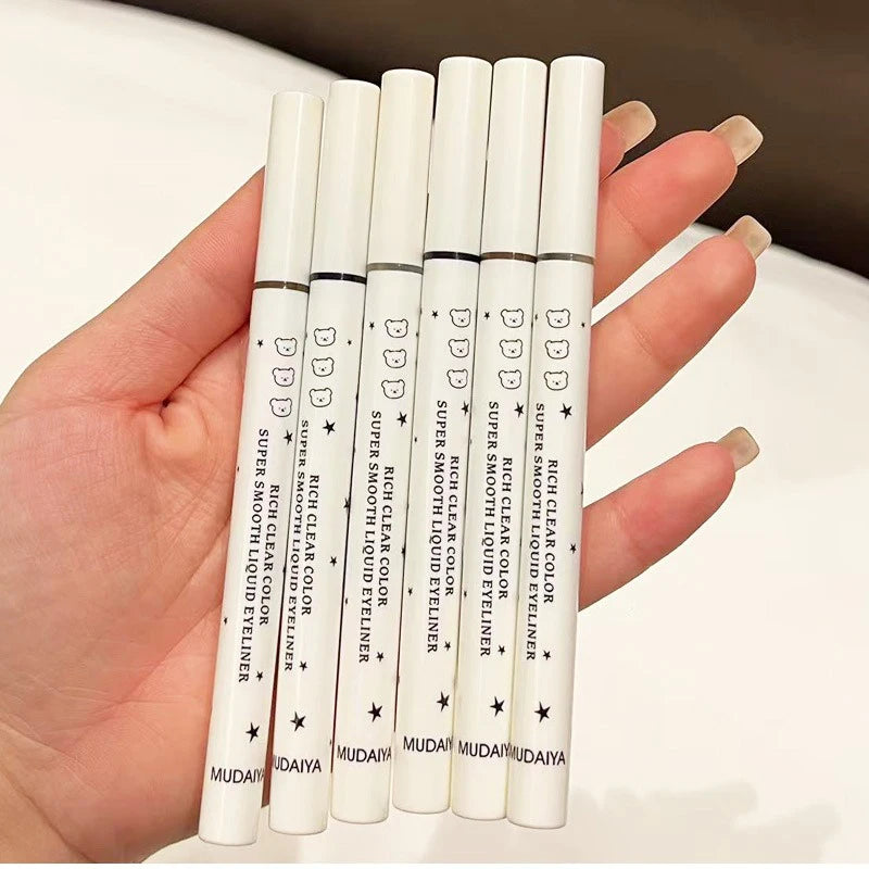 Cute Bear Waterproof Long-Wearing Liquid Eyeliner Makeup Quick-Drying, Smudge-Resistant,  Formula for Sensitive Eyes Cosmetics