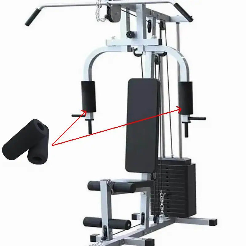 Metal Tube Foam Fitness Equipment, Strength Training Device, Abdominal Health Device, Weightlifting Machine, Sponge Cover
