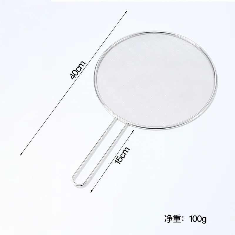 Keep Your Stove Clean! Multi-Functional Stainless Steel Oil Splatter Guard - The Ultimate Cooking Protector for Frying