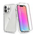 360 Full Body Front Back Clear Protective Phone Case For iPhone 17 16 15 12 13 14 11 Pro XS Max 7 8 Plus Soft Hard Back Cover