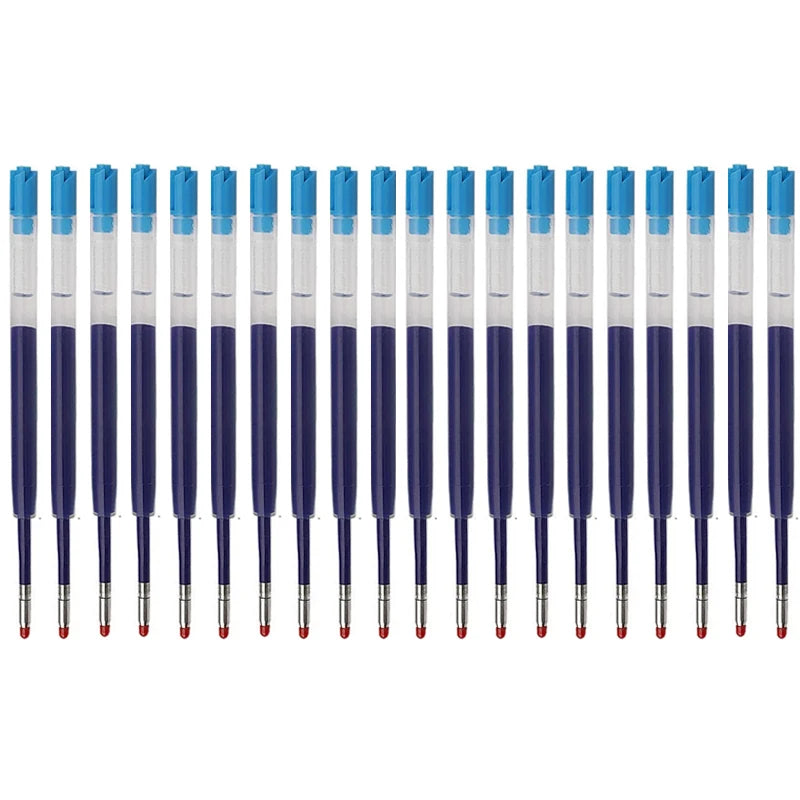 5/10/50 PCS Ballpoint Pen Refill  Medium Point L:3.9 In Black Ink Rods Refill Stationery Office School Supplies