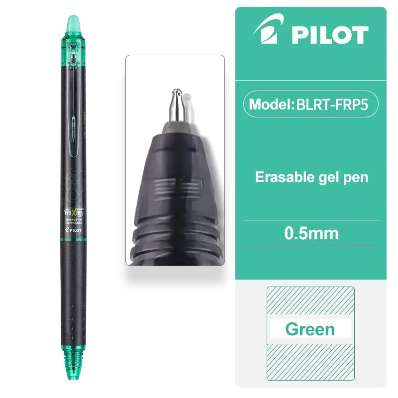 1pcs Japan Pilot Erasable Gel Pen 0.5mm for Writing Juice Up BLRT-FRP5 ST Needle Tip Color Kawaii School Office Stationery
