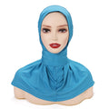 New Instant Hijab for Muslim Women Full Cover Headwraps Scarf Islam Turban Caps Ready to Wear Snap Undercap Hijab
