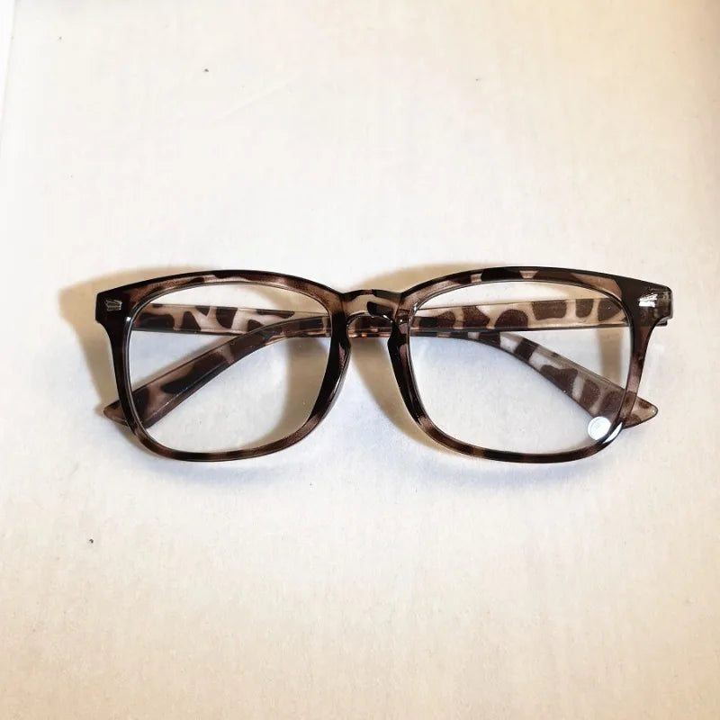 Vintage Square Frame Anti-Blue Light Glasses for Women  Durable PC Frame Ideal for Reading and Computer Use
