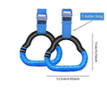 Multi-Function Wall Mounted  Adjustable Fitness Rings Indoor Home Gym Equipment for Pull Ups Dips Stretching & Body Strength