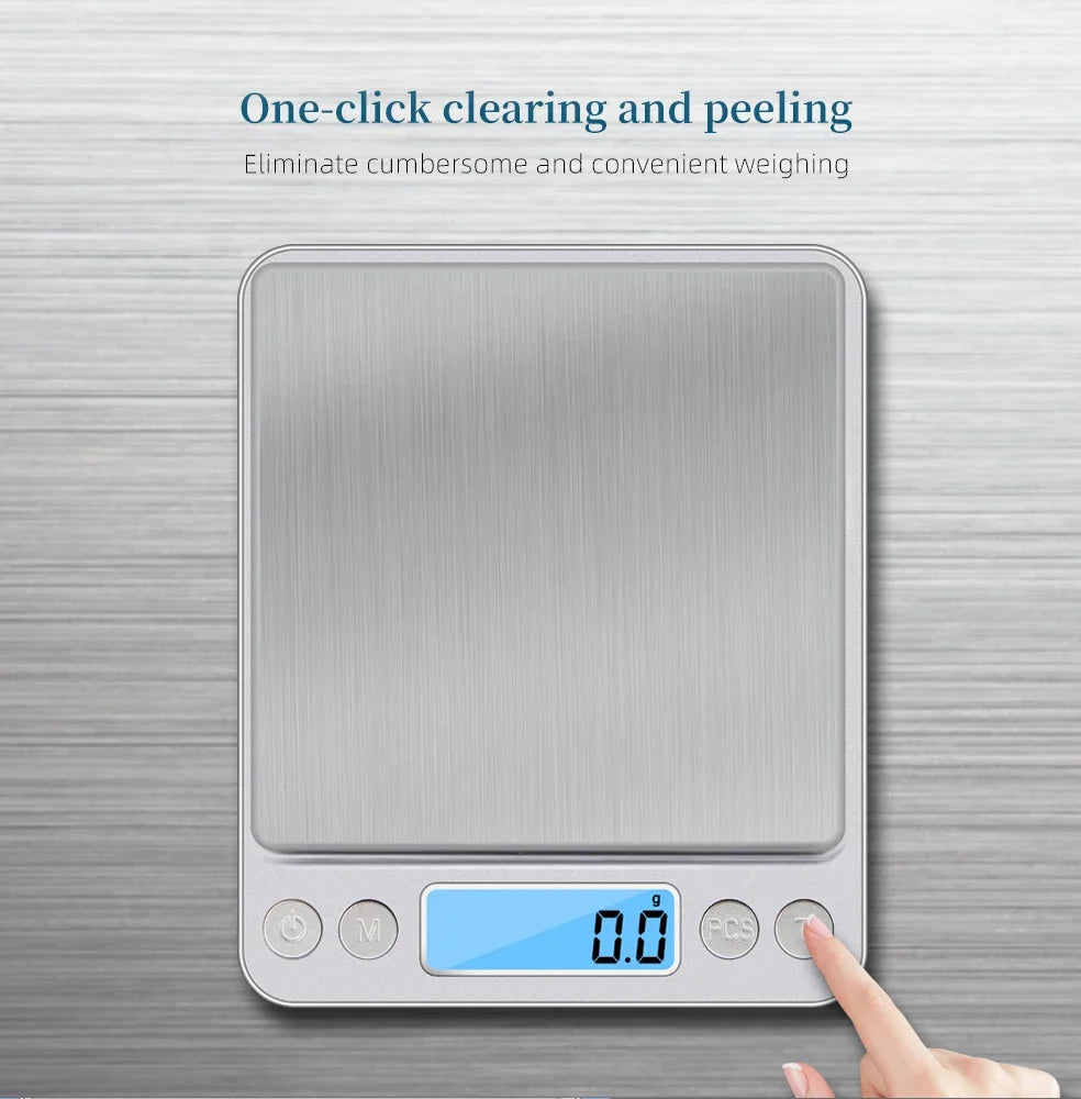 Multiple specifications Digital Scale Precision Scales Jewelry Weighing For Food Diet Postal Balance Measuring LCD Electronic