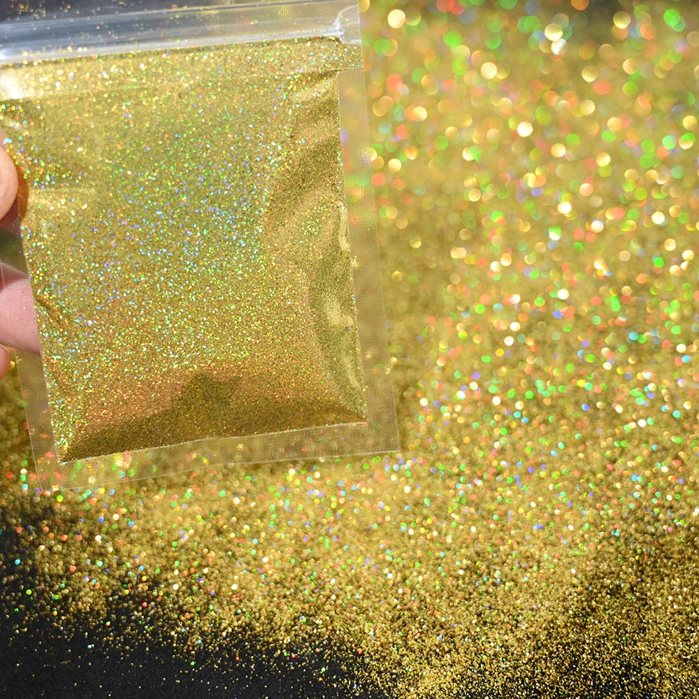 Pearl White Nails Glitter Aurora - Hailey Bieber Nails Moonlight Powders Fritillary Shell Mirror Pigment Nail Decoration