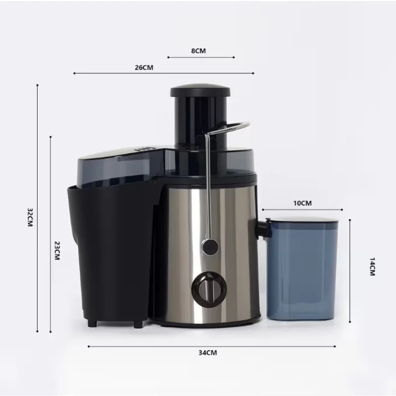 Multifunctional Juicer,Blender,Food Processor 3 Inch WideMouth Extractor for Fruits and Vegetables.Easy toClean,Simple to Assemble,Fully Detachable.Features a HighJuice Yield and Rapid Extraction for Fresh Fruit VegetableJuic
