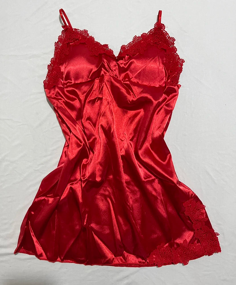 Ladies Spring And Summer Ice Silk Thin Halter Home Service Satin Night Dresses Sexy Pajamas Women's Silk Suspender Nightdress