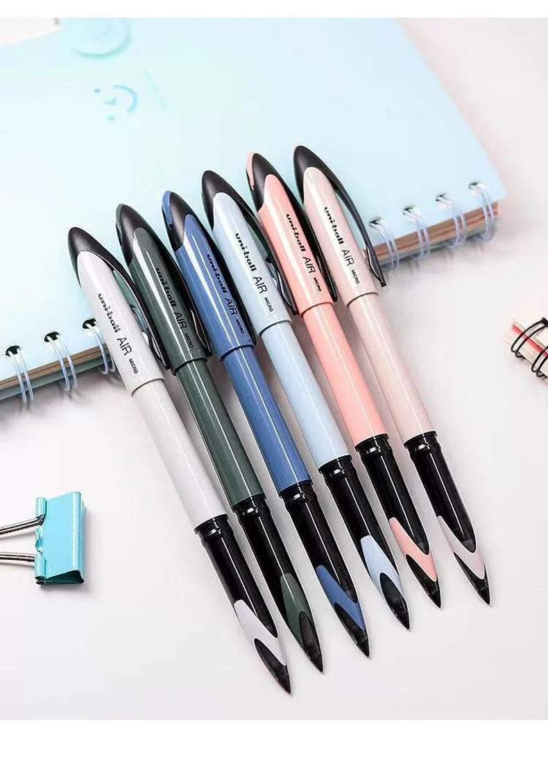 Japan Uniball Gel Pen AIR Straight Liquid Signature Pen UBA-188 Black Technology 0.5/0.7mm Free Writing School Supplies