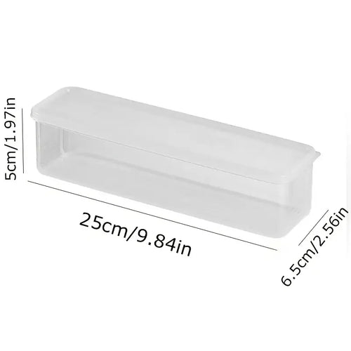 1//2/4pcs Refrigerator Fresh-keeping Storage Box Fresh-keeping Artifact,Food Preservation Boxes Transparent Sealed Kitchen Tools