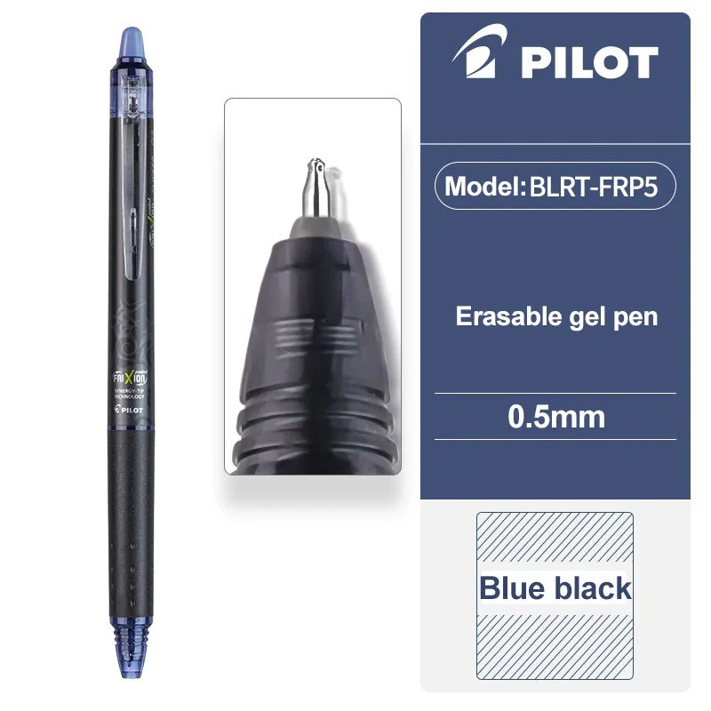 1pcs Japan Pilot Erasable Gel Pen 0.5mm for Writing Juice Up BLRT-FRP5 ST Needle Tip Color Kawaii School Office Stationery