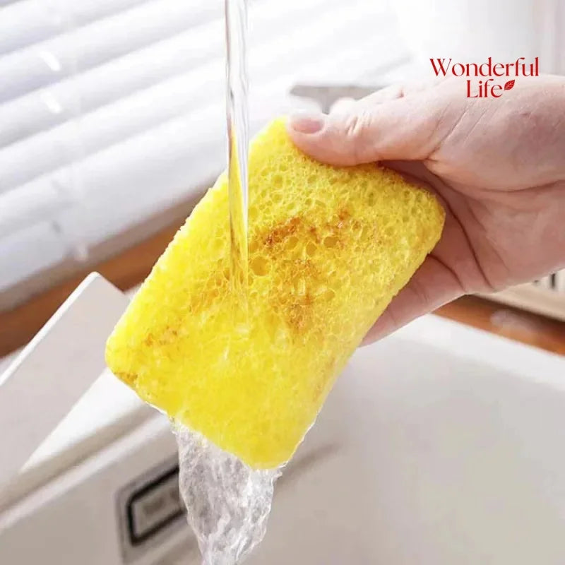 5Pcs 11*7*1 cm Sponge Eraser Kitchen wood pulp Melamine For washing dishes Cooktop removes rust tableware Pan washing dishes