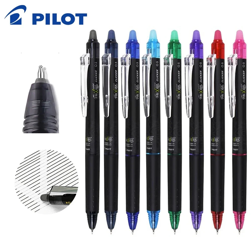 1pcs Japan Pilot Erasable Gel Pen 0.5mm for Writing Juice Up BLRT-FRP5 ST Needle Tip Color Kawaii School Office Stationery