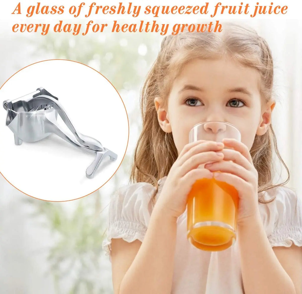 2024 Manual Juice Squeezer Aluminum Alloy Hand Pressure Juicer Pomegranate Orange Lemon Sugar Cane Juice Bar Kitchen Fruit Tool