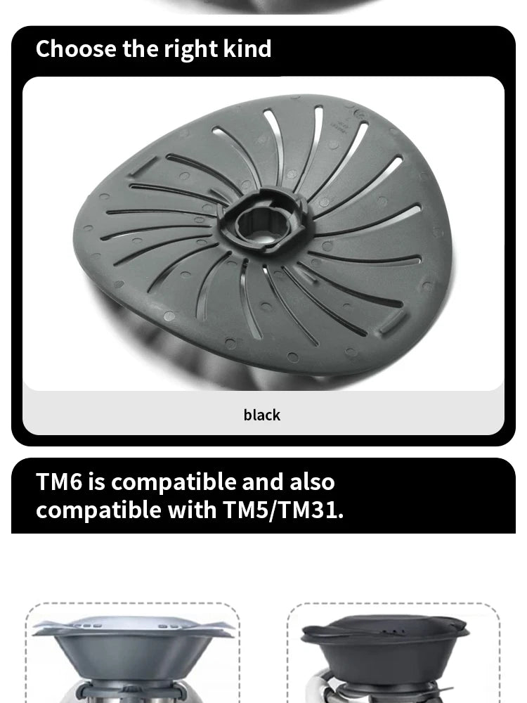 Nylon Innovative Knife Cover Blade Cover Protector Compatible with Vorwerk Thermomix BIMBY TM5 TM6 TM31 Cooking Kitchenware