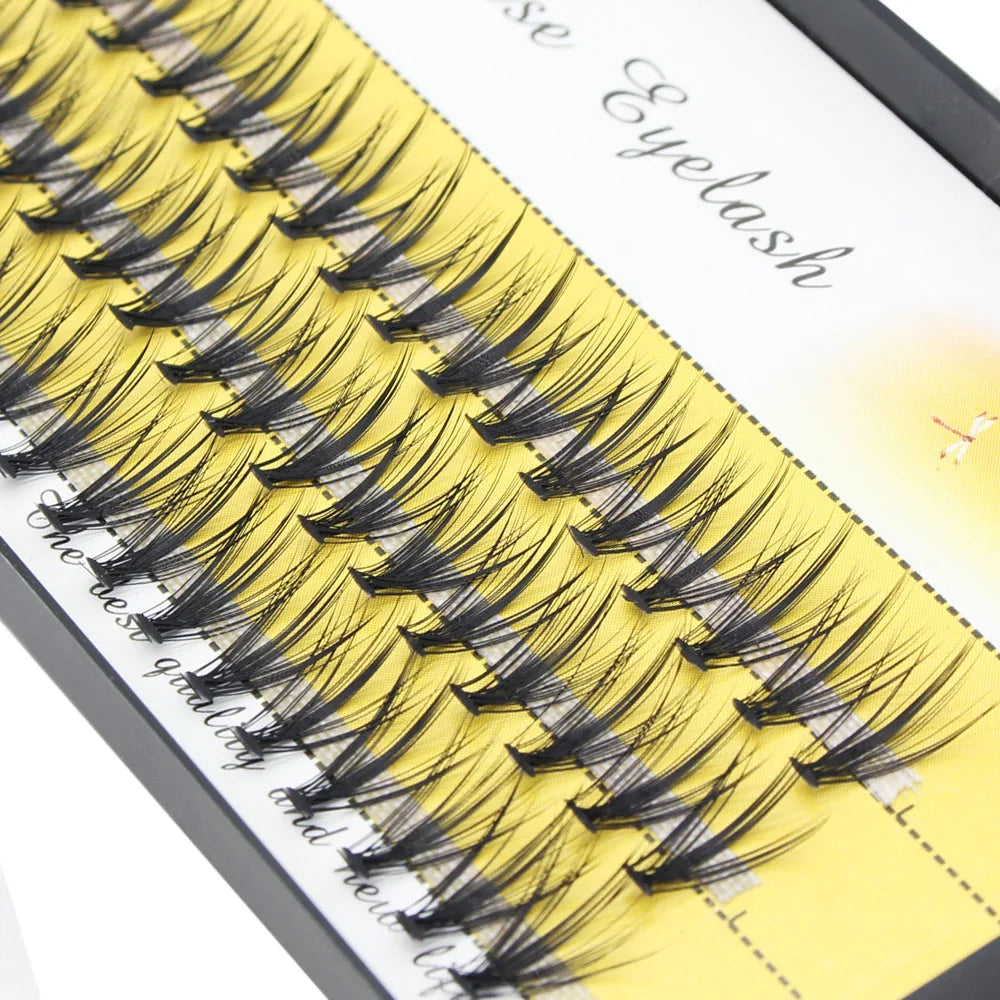 Moonlily 20D/30D/40D Russian Volume Eyelash Extension 3D Volume Effect Artificial Bundle Personal Makeup Cilias Cluster Lashes