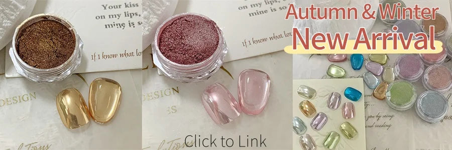 Pearl White Nails Glitter Aurora - Hailey Bieber Nails Moonlight Powders Fritillary Shell Mirror Pigment Nail Decoration