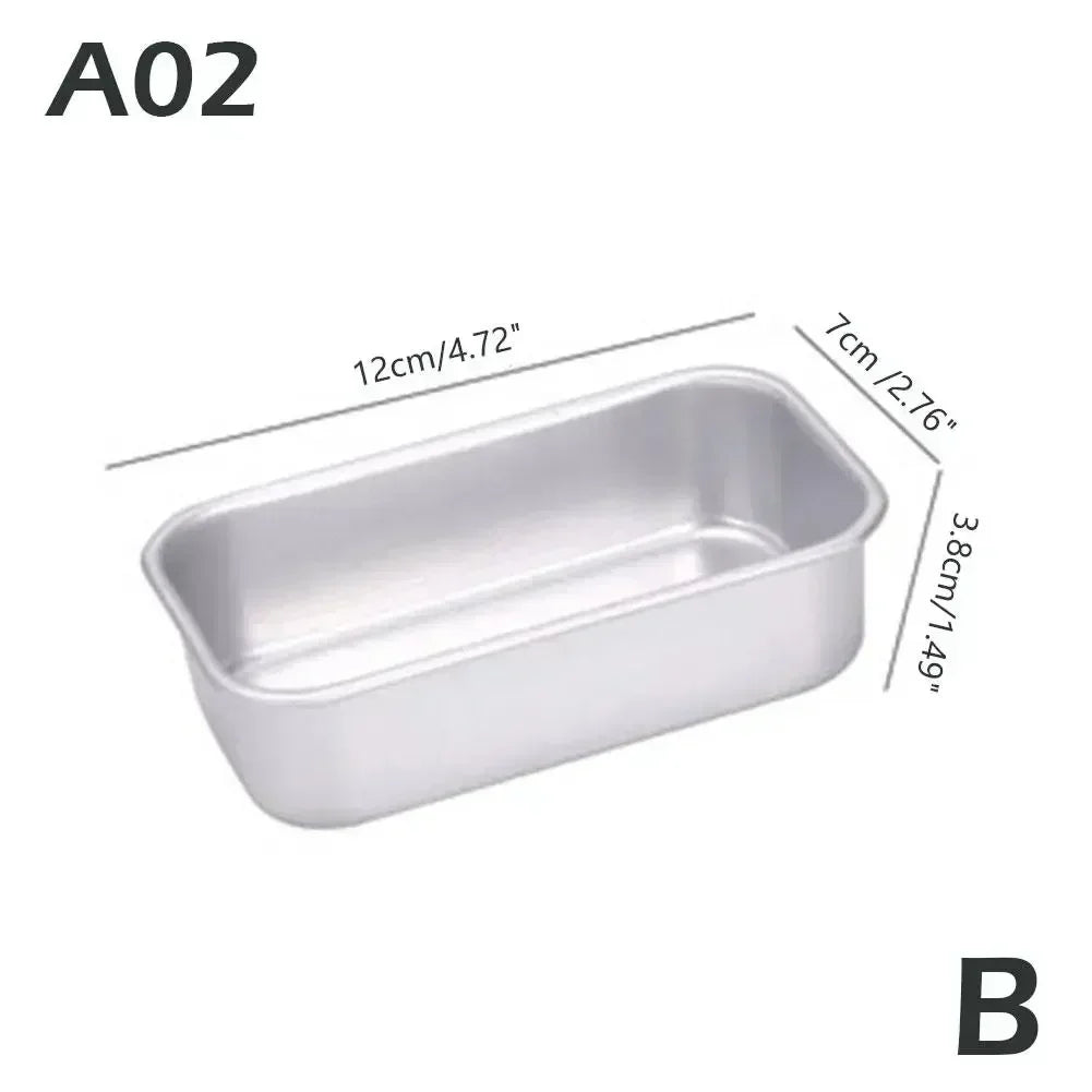 Rectangular Bread Mold Carbon Steel Non-Stick Cake Pan Mini Toast Mold Cake Baking Tray Loaf Pan Kitchen Baking Tools Bakeware