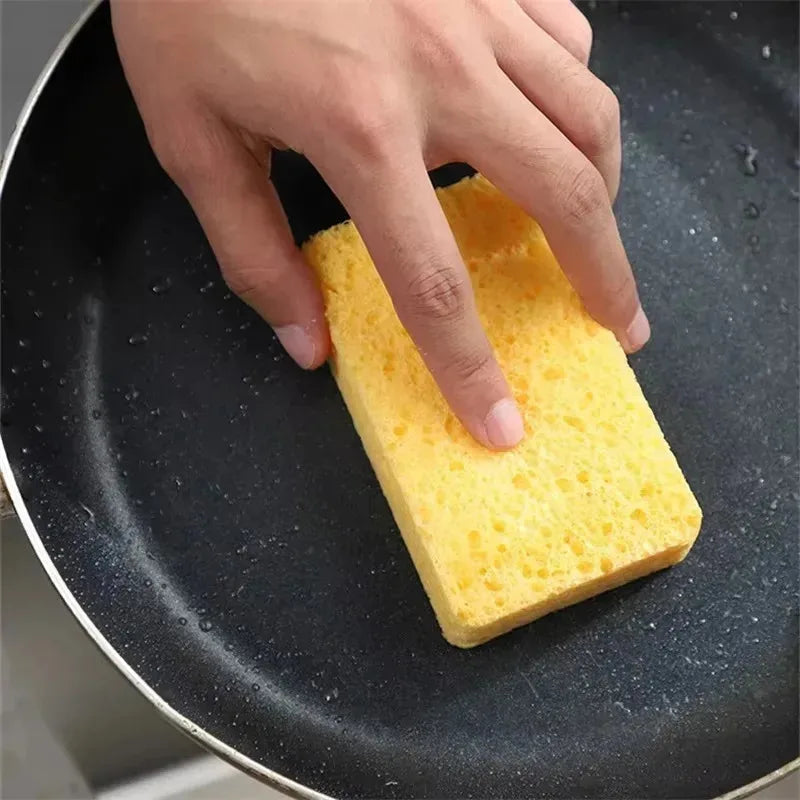 5Pcs 11*7*1 cm Sponge Eraser Kitchen wood pulp Melamine For washing dishes Cooktop removes rust tableware Pan washing dishes