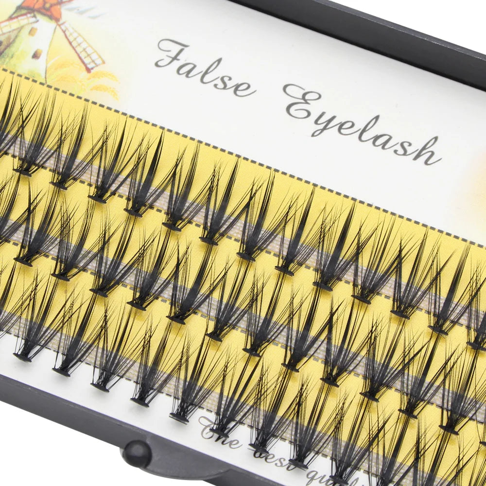 Moonlily 20D/30D/40D Russian Volume Eyelash Extension 3D Volume Effect Artificial Bundle Personal Makeup Cilias Cluster Lashes