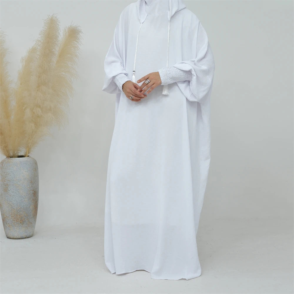 Ramadan Niqab Khimar Muslim Abaya Damen Dubai Turkey Islam Prayer Clothes Women Jilbab Modest Dress Kaftan Robe Femme Musulmane