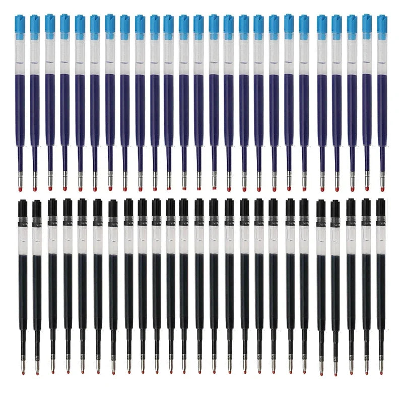 5/10/50 PCS Ballpoint Pen Refill  Medium Point L:3.9 In Black Ink Rods Refill Stationery Office School Supplies